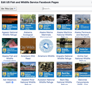 List of USFWS pages